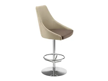 KONTEA 310 - Swivel upholstered stool with footrest by Et al. - view 2